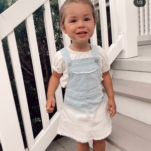 Ombré overall dress